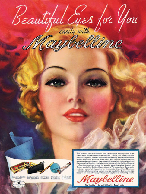 Maybelline Eyes Vintage Poster