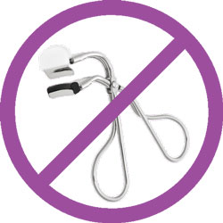 Don't Crimp Eyelash Extensions!