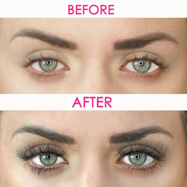 Flare Lash Delicates - Before and After