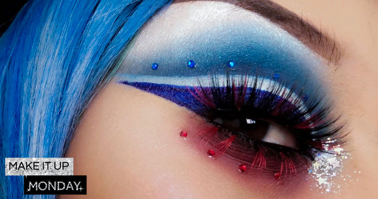 Red White And Blue Makeup Glad Lash Blog