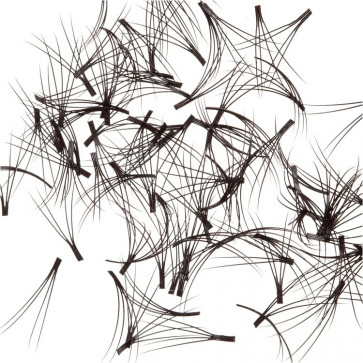 Glad Lash Double V Volumizing Lashes Black - 100 pieces loose