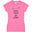 Glad Lash "Keep Calm and Get Lashes" T-Shirt