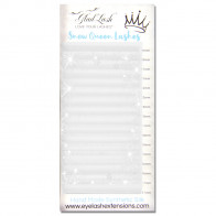 Snow Queen Silk White Lashes
