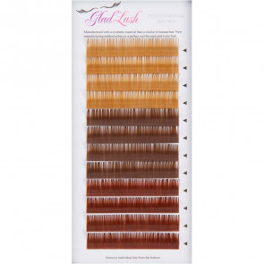 Glad Lash Professional Lashes - Shades of Brown