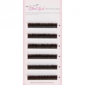 100% Real Siberian Mink Lashes – 6 Rows