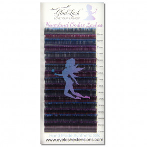 Neverland Multi Colored Ombre Lash Extensions